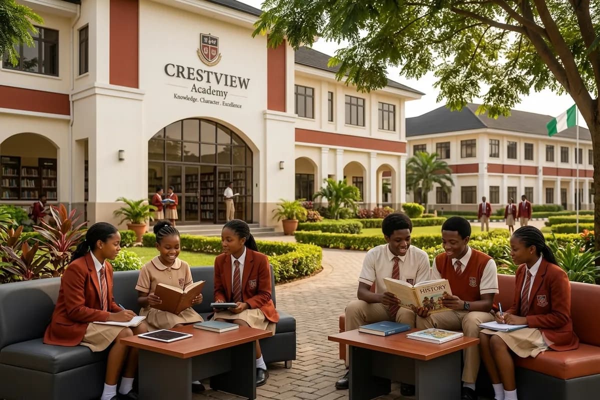 Crestview Academy students